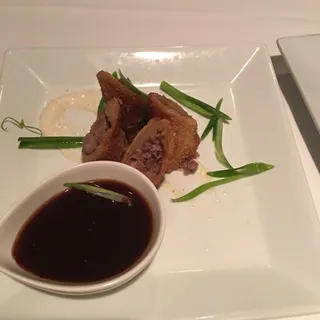 Prime Rib Egg Rolls