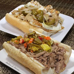 Philly Chicken vs. Italian Beef