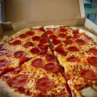 pizza, food