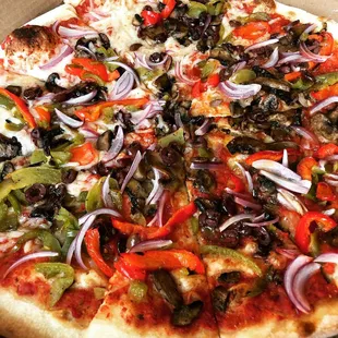 pizza, food