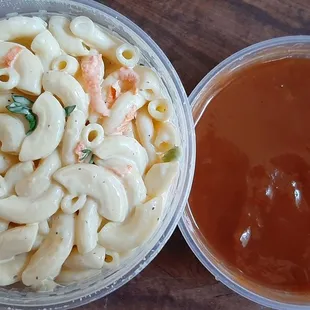 Macaroni Salad &amp; BBQ Sauce