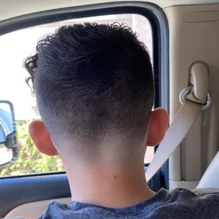 The barbers work was exactly how my son wanted it.