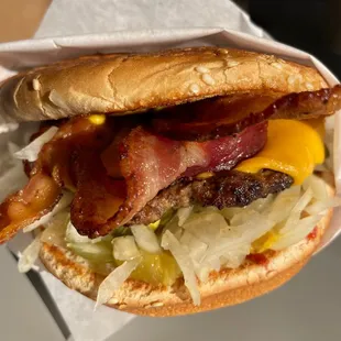 Cheeseburger w/bacon