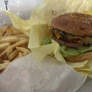 Veggie Burger Combo (add cheese &amp; avocado)