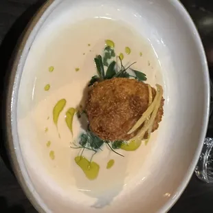 Dungeness crab tempura