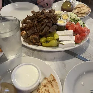 Greek platter