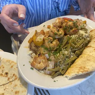 Shrimp Souvlaki