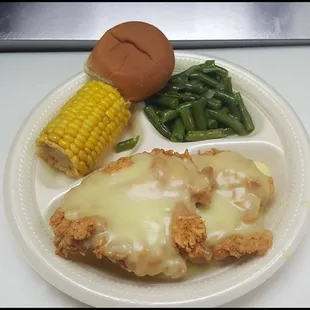 Chicken Fried Chicken w/ Yellow Gravy!!!