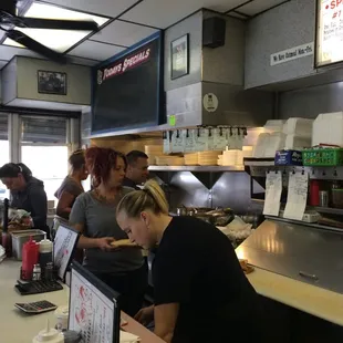 More counter action