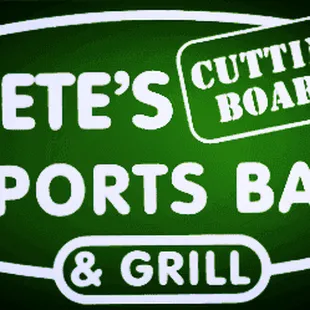 a sports bar and grill