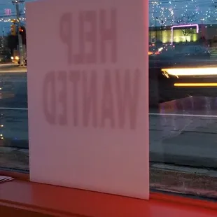 Dead giveaway you're going to get poor service