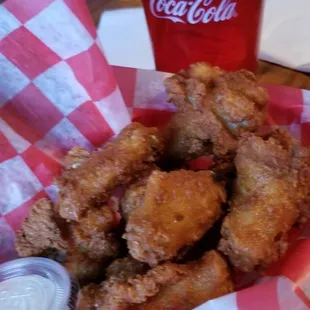 Great wings no buffalo sauce because server never came back