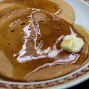 Sweet Potato Panckes. OK. Nothing special but cheap for $7.50!!