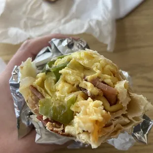 Breakfast burrito