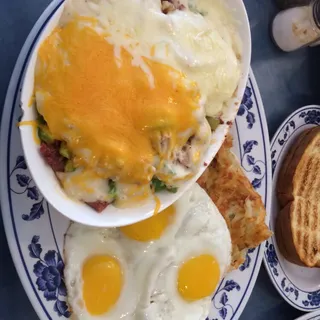 Corned Beef Skillet Breakfast