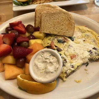 Greek Omelette Breakfast