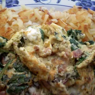 Pesto Florentine Scramble Breakfast