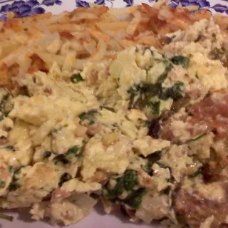 Italian Sausage Scramble Breakfast