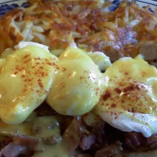 Meat Benedict Breakfast