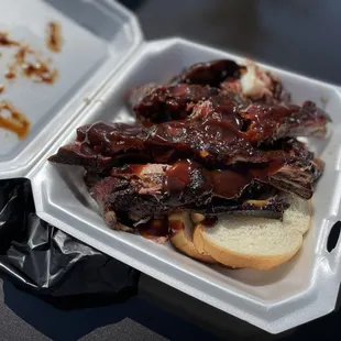 Rib sandwich
