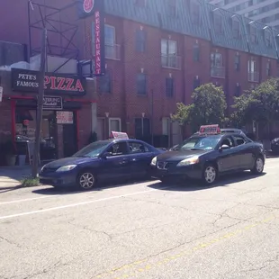 Blocking the whole bike lane