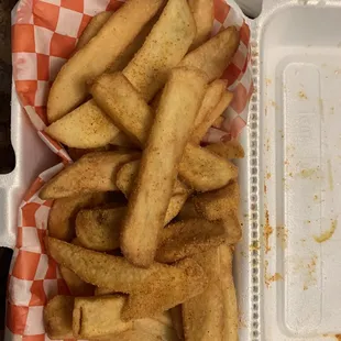 Great and seasoned fries
