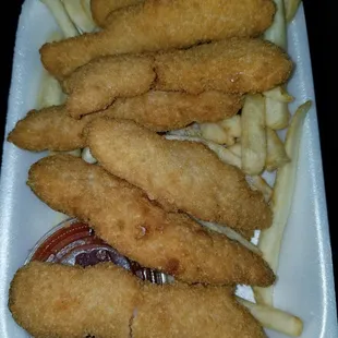 Shrimp &amp; Chips, very tasty!