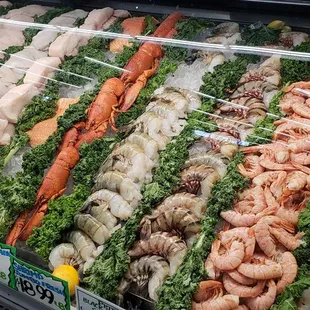 Sea food.