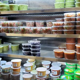 a variety of products