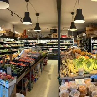 Panoramic view of the main area of the store