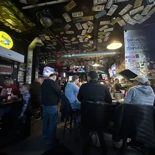 The bar and its snarky staff