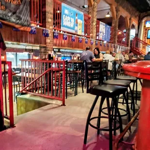 Seating Area at Pete's Garage