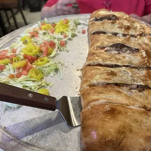 Baked Calzone - The bambino