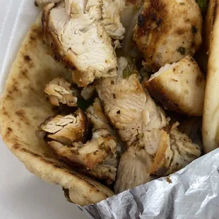 Another 5 STARS  Greek Chicken Pita