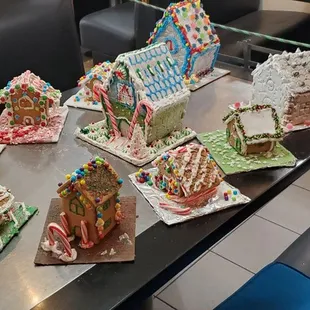 Gingerbread houses