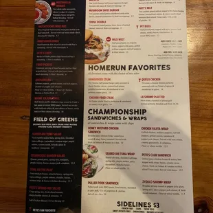 Menu 1/31/22
