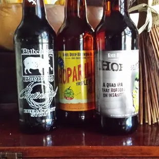 They have a great offering from Knee Deep Brewing Co. and better price points than BevMo