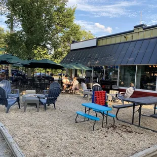 Outdoor seating