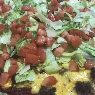 Taco Thin Crust Pizza