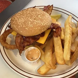 BBQ Cheddar Burger
