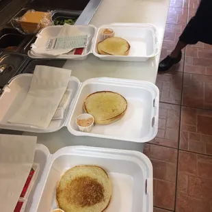 Burger prep