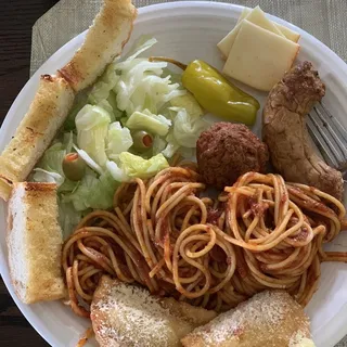 Ravioli Dinner (Traditional or Toasted)