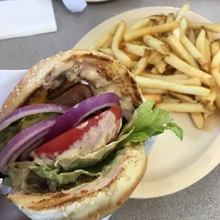 food, burgers