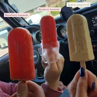 All fantastic! Lemon poppyseed was light &amp; refreshing