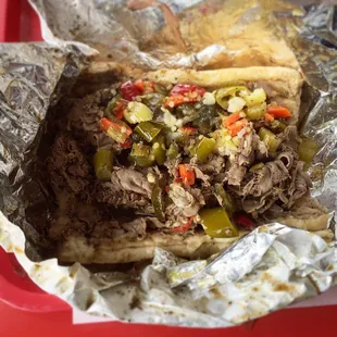 Italian Beef Sandwich