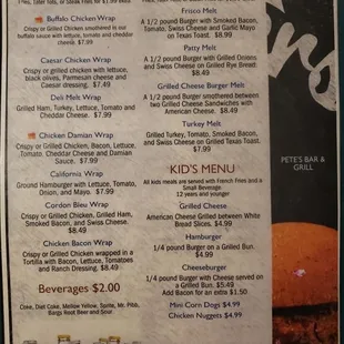 Menu 3