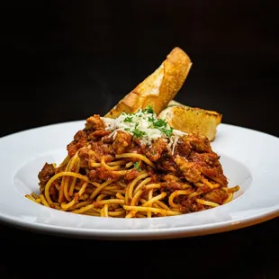 pasta dish, pasta, food