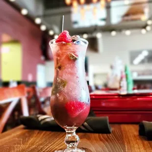 Berry mojito