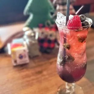 Berry mojito