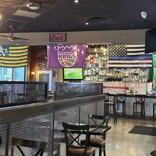 Bar area